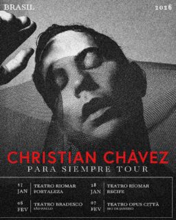 🔥 Christian Chávez anuncia a turnê “Para Siempre Tour” no Brasil em 2026! ✨

O eterno RBD está de volta! Christian Chávez chega ao Brasil em janeiro de 2026 para uma turnê especial que passa por São Paulo, Rio, Recife e Fortaleza — com mais cidades a caminho.

Em formato intimista, o artista promete uma celebração emocionante da carreira, incluindo sucessos solo e clássicos da era Rebelde. Os ingressos já estão à venda no uhuu.com.

Confira a matéria completa no site!

#ChristianChavez #ParaSiempreTour #RBD #Turnê2026 #MusicaLatina #PopLatino #Rebelde #ChristianChavezBrasil #Shows2026 #OpusEntretenimento #PipocandoNoticias #News #Entertainment #CulturaPop #Brasil2026