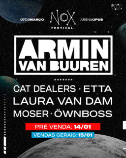 O REI DO TRANCE ESTÁ DE VOLTA AO BRASIL! 🎧🌀

Preparem os sentidos: após quatro anos, a lenda Armin van Buuren retorna ao país para uma experiência inédita! No dia 7 de março, a Arena Opus recebe a estreia da marca NOX com o projeto “The Orb”, um espetáculo imersivo que envolve o público em uma estrutura circular de luz e som de última geração. 🇳🇱🇧🇷

Não é apenas um set, é uma instalação artística exclusiva. Armin, coroado novamente como o rei do Trance, traz uma curadoria pesada com nomes como Cat Dealers, Öwnboss e Laura van Dam. Santa Catarina entra definitivamente na rota das turnês mais tecnológicas do planeta com essa data única e histórica. 🌌✨

As vendas gerais abriram ontem, 15 de janeiro, e os ingressos estão voando! Se você quer viver uma noite que desafia a visão e a audição ao lado de um dos maiores DJs de todos os tempos, a hora é agora. 🎟️🔥

Quem aí já garantiu o lugar nessa jornada sensorial? Marca a galera que não pode perder esse retorno! 👇🚀

#ArminVanBuuren #TheOrb #MusicaEletronica #TranceFamily #ArenaOpus #NoxExperience #DjMag #Musica #SantaCatarina #pipocandonoticias