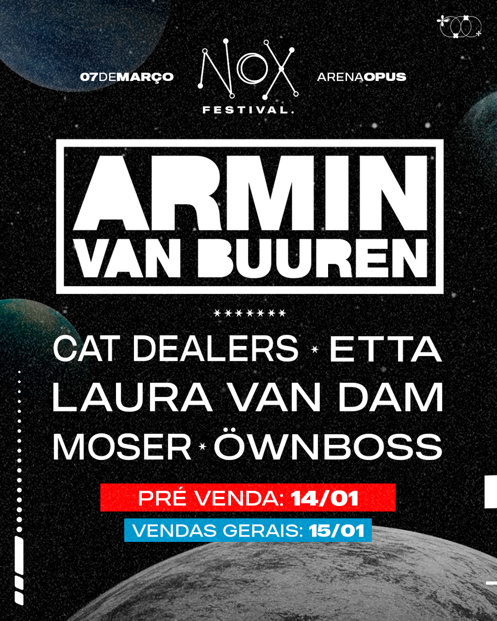 O REI DO TRANCE ESTÁ DE VOLTA AO BRASIL! 🎧🌀

Preparem os sentidos: após quatro anos, a lenda Armin van Buuren retorna ao país para uma experiência inédita! No dia 7 de março, a Arena Opus recebe a estreia da marca NOX com o projeto “The Orb”, um espetáculo imersivo que envolve o público em uma estrutura circular de luz e som de última geração. 🇳🇱🇧🇷

Não é apenas um set, é uma instalação artística exclusiva. Armin, coroado novamente como o rei do Trance, traz uma curadoria pesada com nomes como Cat Dealers, Öwnboss e Laura van Dam. Santa Catarina entra definitivamente na rota das turnês mais tecnológicas do planeta com essa data única e histórica. 🌌✨

As vendas gerais abriram ontem, 15 de janeiro, e os ingressos estão voando! Se você quer viver uma noite que desafia a visão e a audição ao lado de um dos maiores DJs de todos os tempos, a hora é agora. 🎟️🔥

Quem aí já garantiu o lugar nessa jornada sensorial? Marca a galera que não pode perder esse retorno! 👇🚀

#ArminVanBuuren #TheOrb #MusicaEletronica #TranceFamily #ArenaOpus #NoxExperience #DjMag #Musica #SantaCatarina #pipocandonoticias